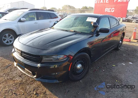 2015 Dodge Charger Police from USA, damaged, VIN 2C3CDXKT6FH817824
